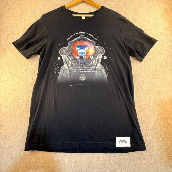 Bella Canvas Other - Grist Brewing‎ Company 99 Moons NASA SpaceX Launch T-Shirt Black Mens Large
